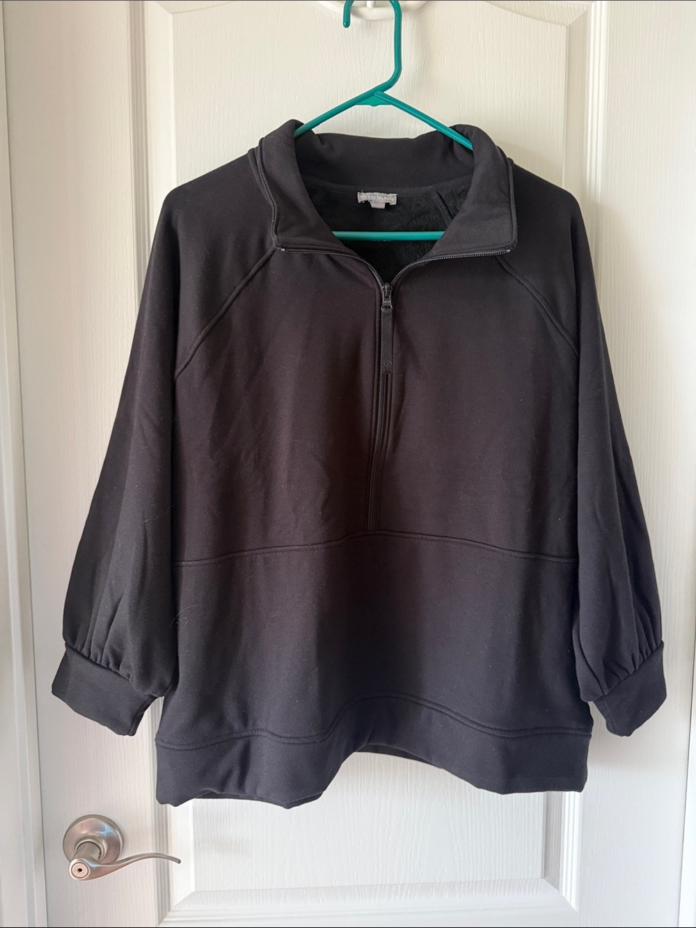 Black Talbots Half-Zip Women’s Fleece Pullover